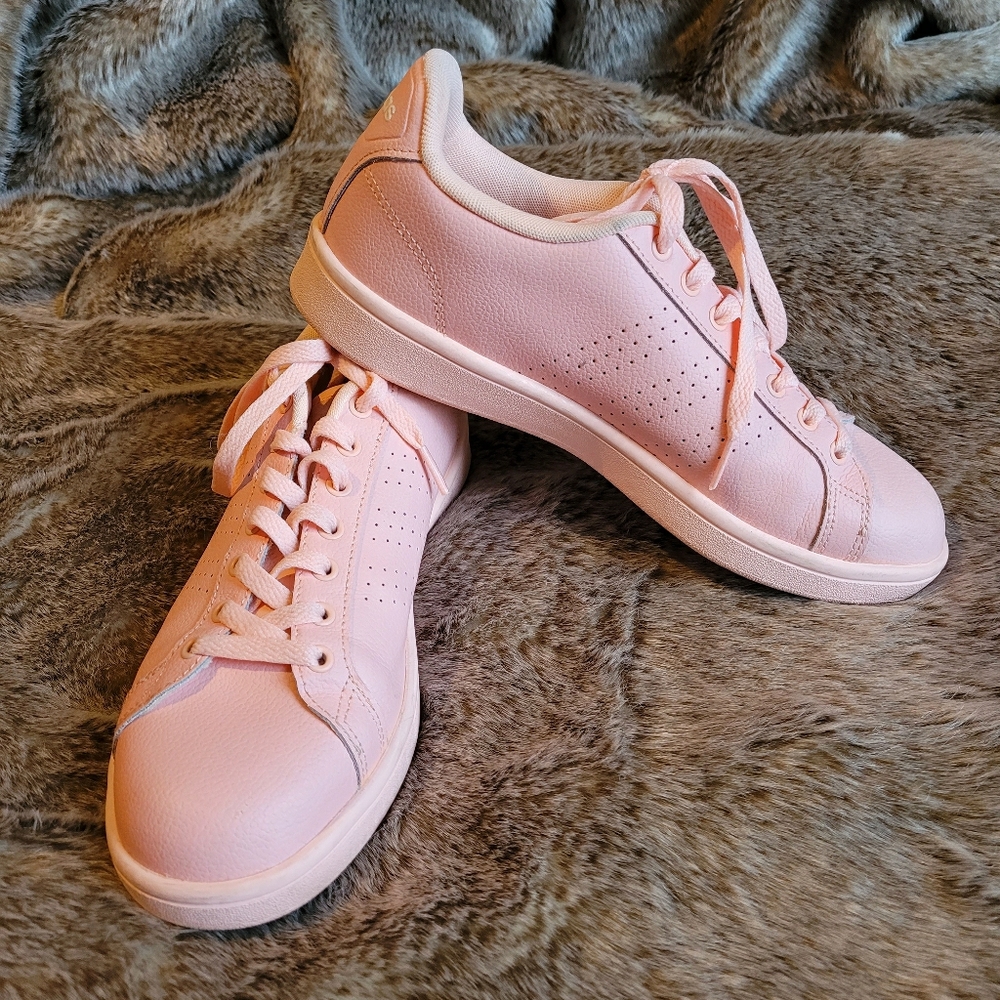 Adidas All Light Pink Neo Cloudfoam Shoes